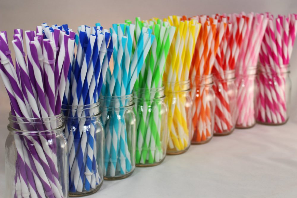 Ditch the Plastics Use Reusable Straws!
