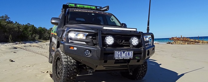 4WD with LED driving lights