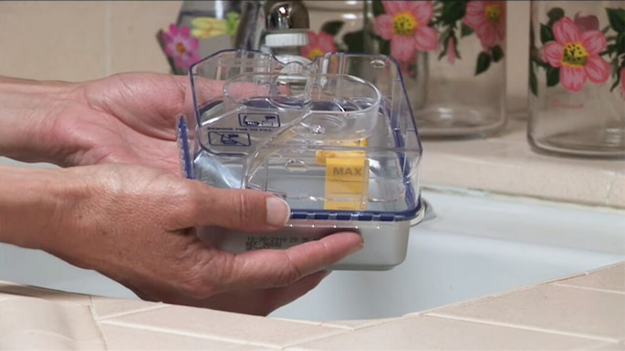 cpap humidifier maintenance