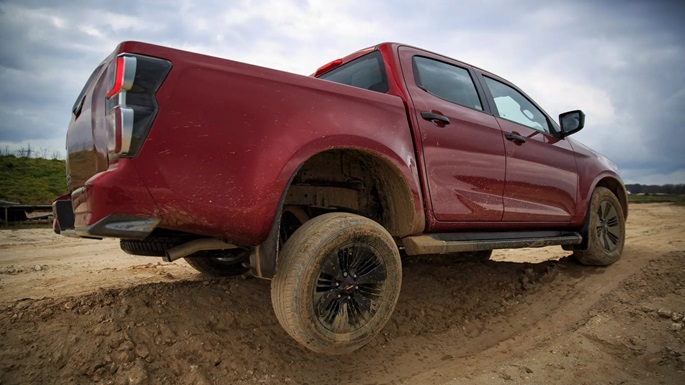 Isuzu Dmax off road